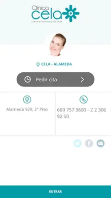 Clínica Cela android App screenshot 1