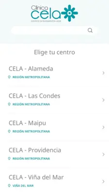 Clínica Cela android App screenshot 2